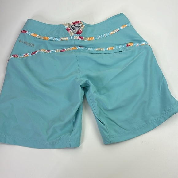 Columbia Turquise Women's Swim PFG Board Shorts - Picture 4 of 12